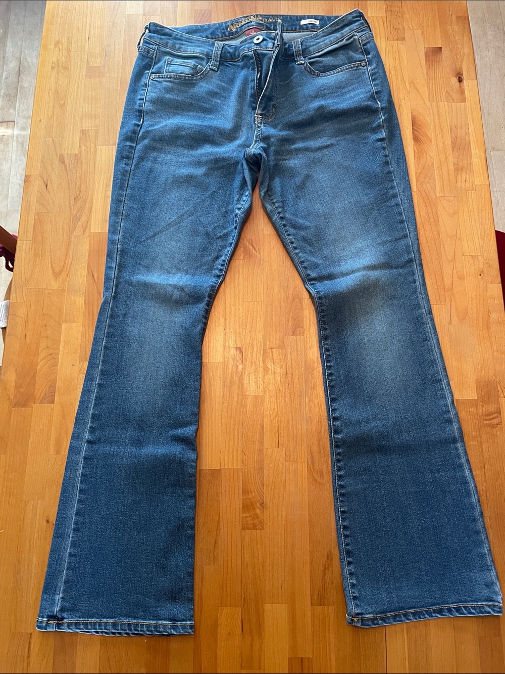 Arizona Jean Company Dark Blue Flared Jeans